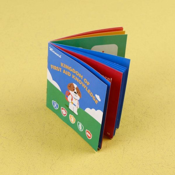Quality Box Printing Custom Waterproof Cover Softcover Saddle Stitching CMYK Matte Lamination Alphabet Colour Books for Adults Reading for sale