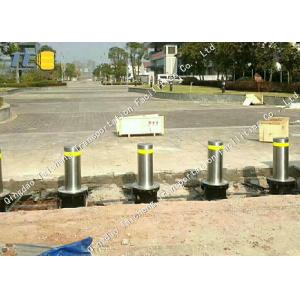 High Security Automatic Rising Bollards , 5mm Thickness Smart Bollards