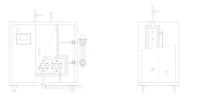 Stainless Steel Electric Steam Generator Boiler ＜30L Rated Water Volumn