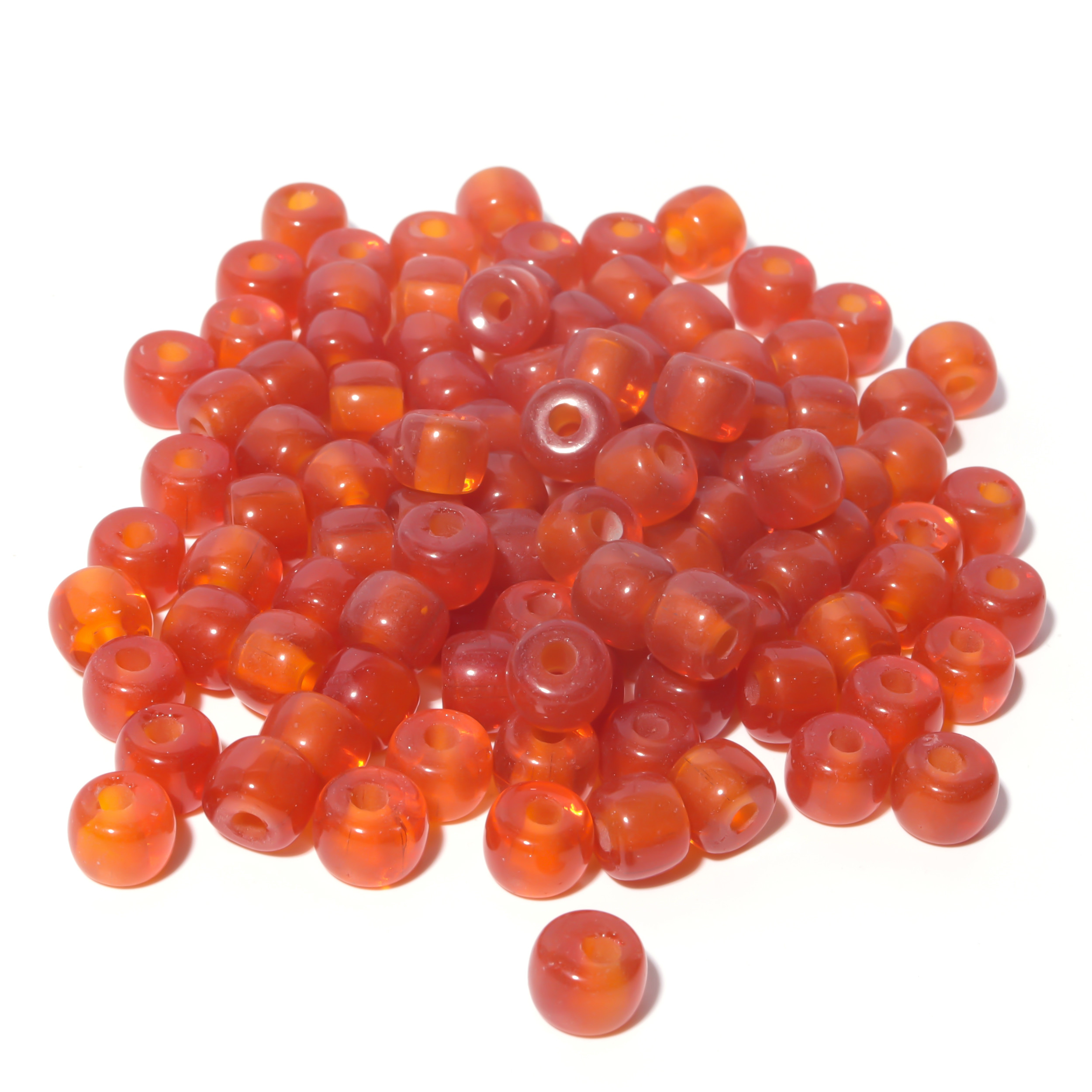 100 Colors Gemstone Forte Beads 6*8mm*2.0 Holes DIY Patterns With Rope