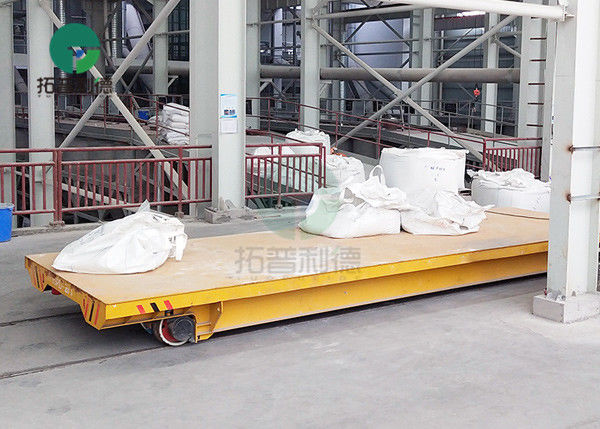 Energy saving lithium battery rails steering electric transfer cart