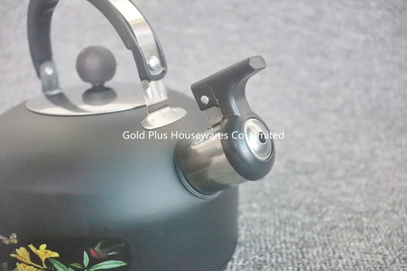 Whistling Sound Multifunction Stainless Steel Tea Kettle With Two Mugs