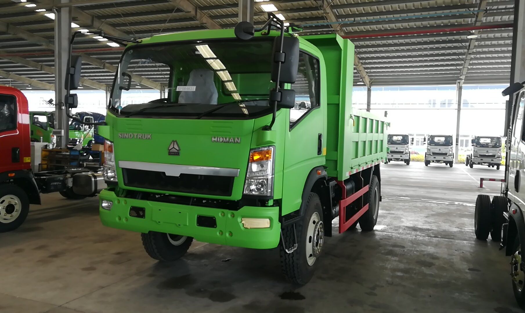 High quality SINOTRUK HOMAN 4x2 12 ton small garbage cargo trucks light duty tipper used dump delivery truck