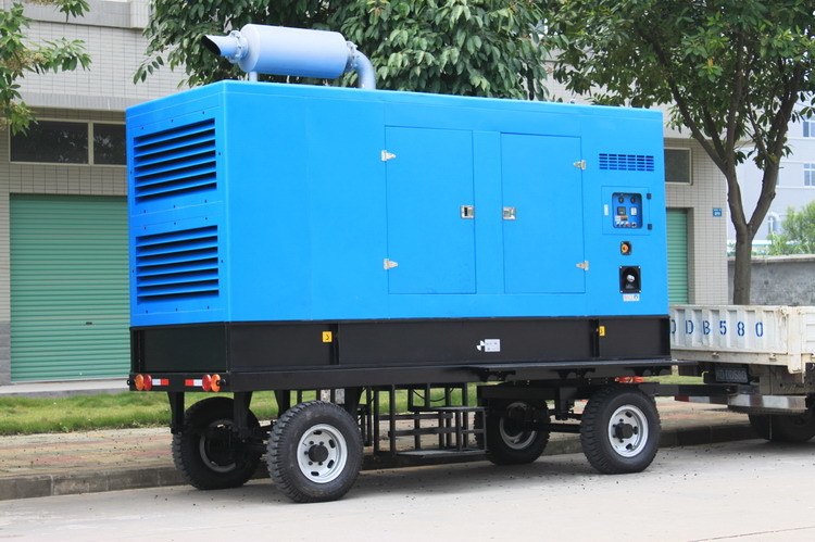 SDEC 250kw Portable Diesel Generator SC13G420D2 3 Phase Petrol Super Silent Generator 500A