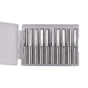 2 Edged Cutter Straight Tool End Mill Straight Router Bit 2 Flute Straight End