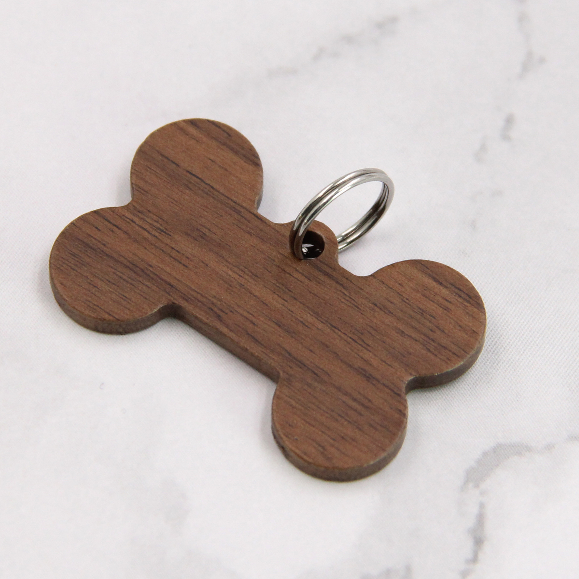 Natural Wooden Keychain Blanks Unfinished Wood Rounds for Lase Engraving,Christmas Crafts