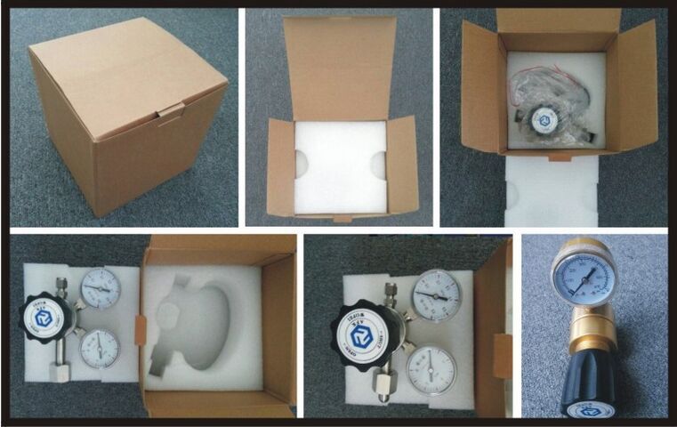 High Flow 1Inch Stainless Steel Pressure Regulator , Adjustable Pressure Relief Valve