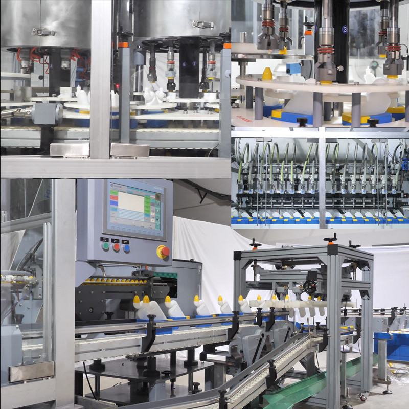 Modular Filling Capping Machine 4KW for Toilet Cleaner