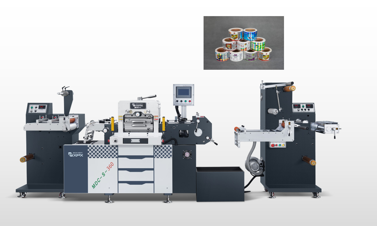 Professional Flatbed Die Cutting Machine High Efficiency With PLC Control System
