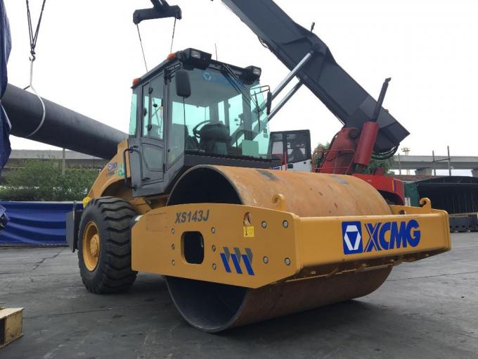 14T Drum Roller Compactor With XCMG Axle XS143J 14T Vibratory Grader
