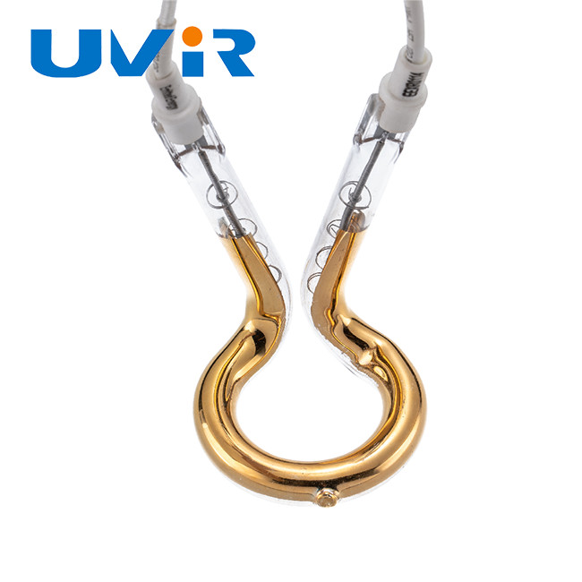 OD 52mm Shortwave Infrared Lamps For Heating Gold Reflector