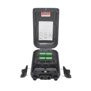  Anatel Fiber Optic Terminal Box Access IP65 ABS Pole Mountable Manufactures