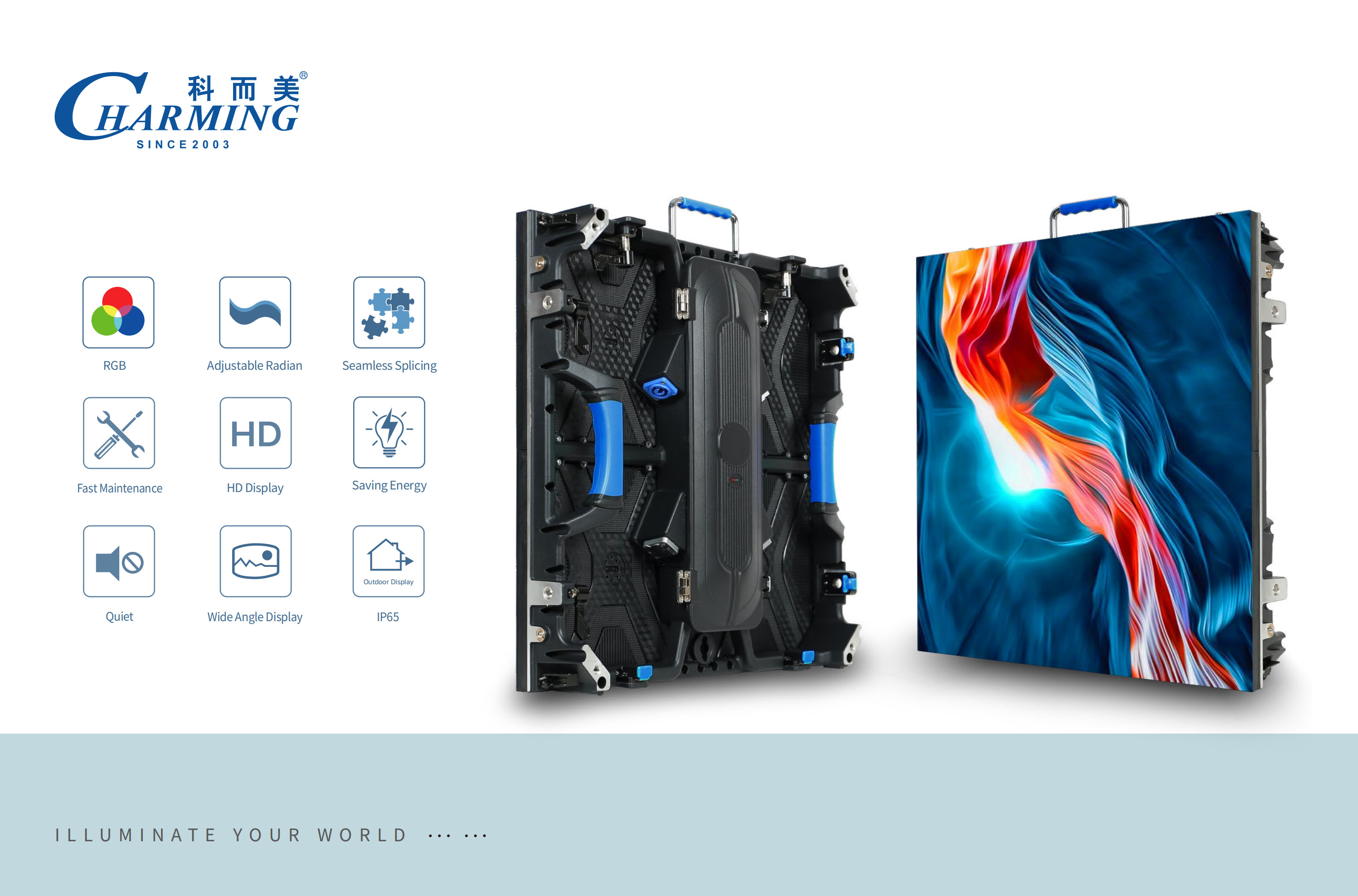 P3.91 LED Light Display , Outdoor Or Indoor Rental LED Display