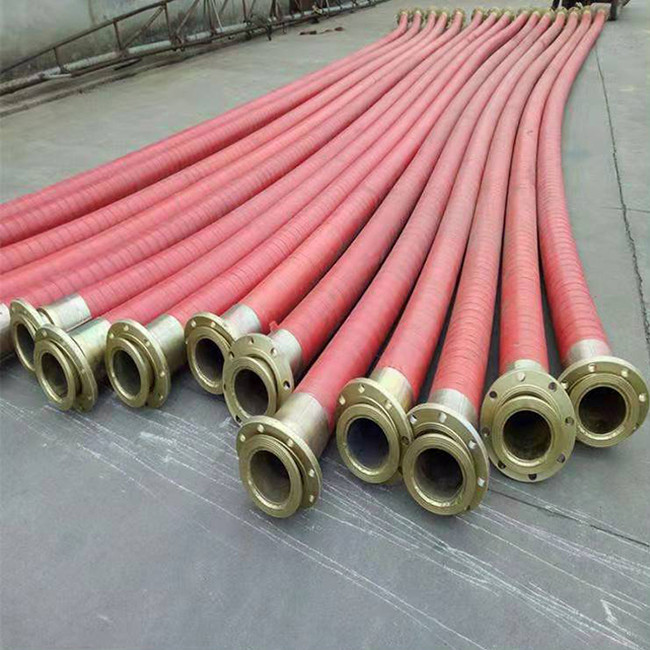 Marine Nbr Hose Lines Working Temperature From -40℃ To 80℃ Burst Pressure 75-105 Bar