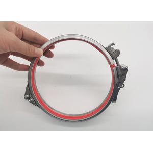 China Quick Release 100mm Ss Pipe Clamp Together Duct Pipe on sale
