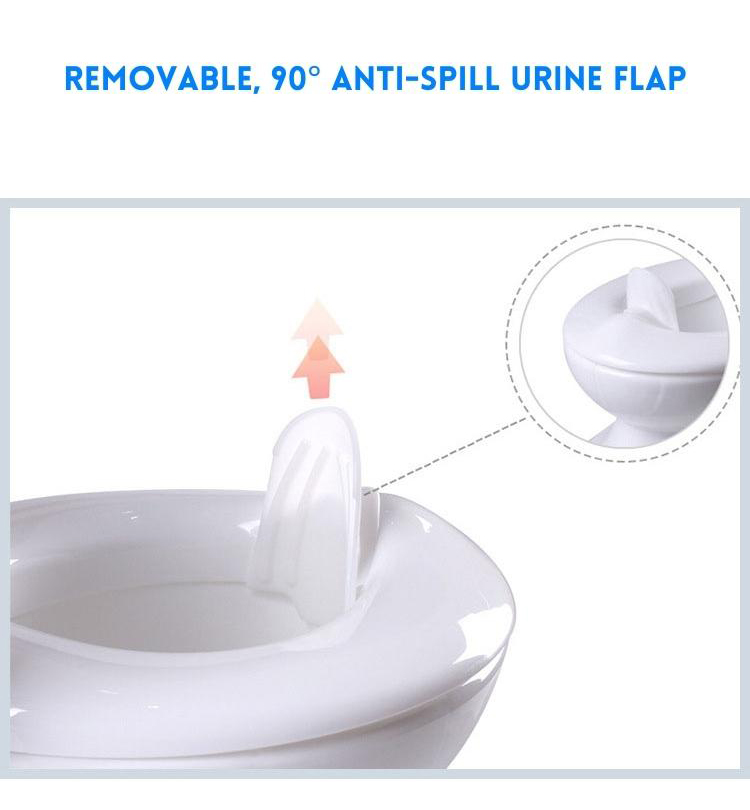 Children Simulation Toilet With Flushing Sound White Blue Pink Potty Seat EN71 Test Certified Baby Training