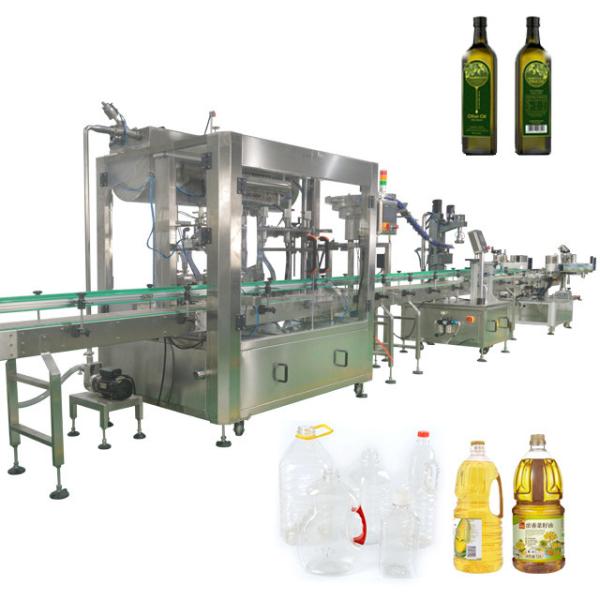 Stainless Steel 304 Multi-Nozzle Olive Oil Filling Machine for Popular Bottling