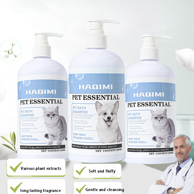 Pet Dry Shampoo For Dogs No Wash Foam Dog Shower Gel / Cat Shower Gel