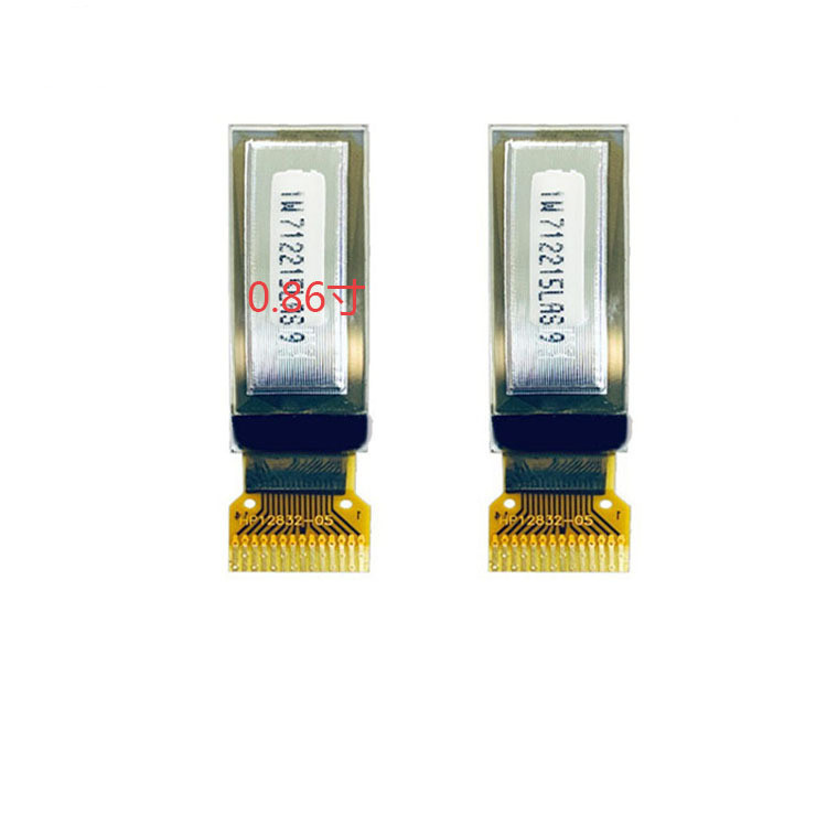 0.86 Inch PMOLED Module Display, 96x32 Resolution , 28 Pins I2C Interface, Driving IC SSD1316Z2