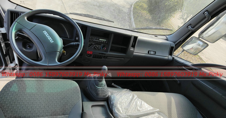 ISUZU KV100 5Tons Small Cargo Trucks 120HP Light Lorry Flatbed Truck Cheaper Price for Sales