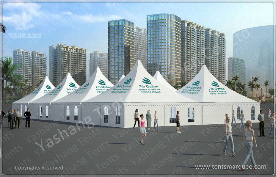 Custom Big 10X10 Gazebo Replacement Canopy Waterproof For Banquet Dinner Party