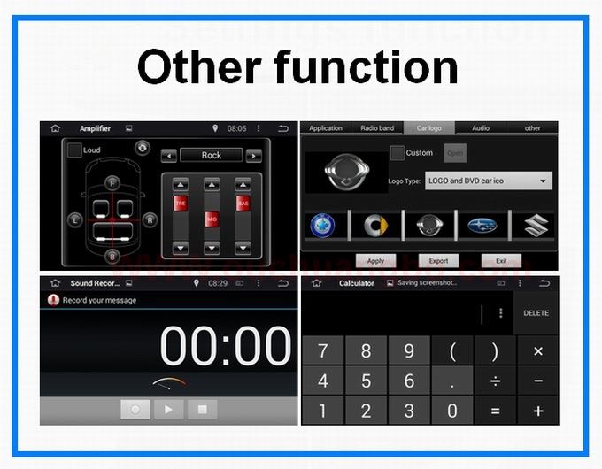 Ouchuangbo Car GPS Navi Multimedia for Chrysler 300C /Dodge /Jeep DVD Player Android 4.4 System OCB-6235D