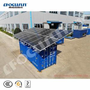 China 20ft Containerized Solar Powered Cold Room with Compressor and Video Technical Support on sale