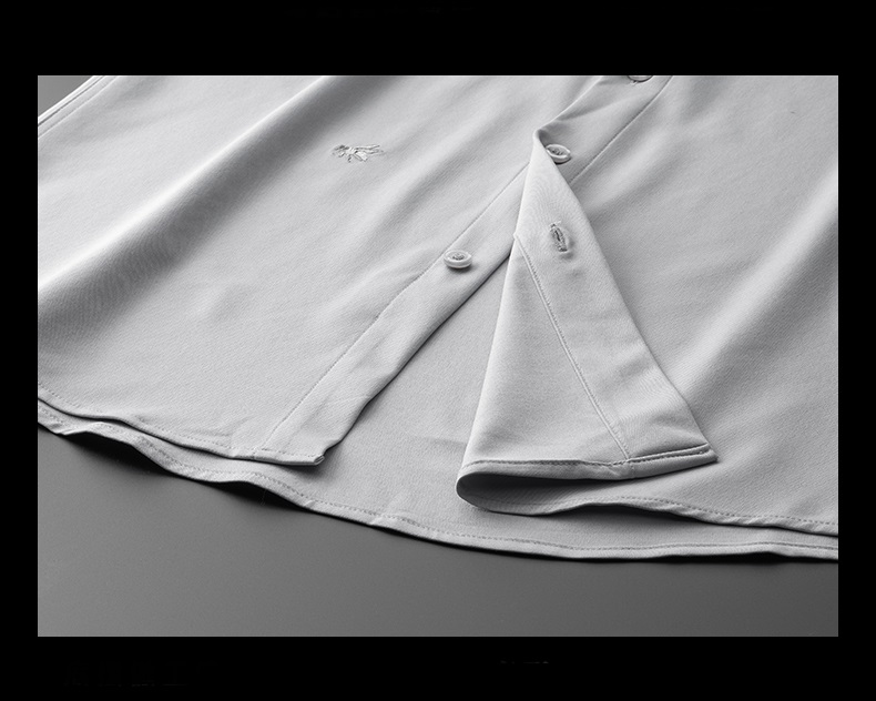 Autumn Custom Tuxedo Men's Shirts 100% Cotton Long Sleeve Formal Shirts for Plus Size