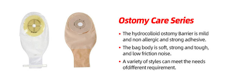 Disposable Colostomy Bag Supplier Convatec Colostomy Bag Hydrocolloid basic plate