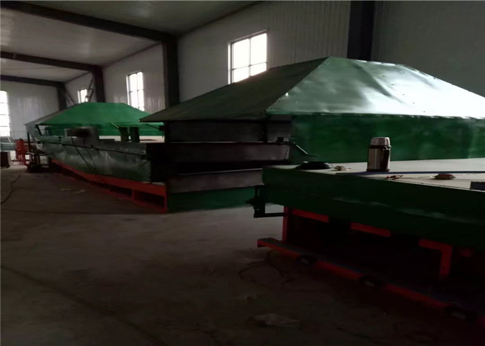 Dark Green PVC Coated Welded Wire Mesh Making Machine Mesh Width 60cm-250cm