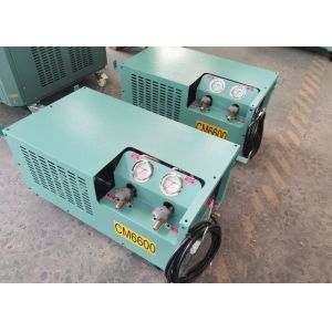 Portable CM6600 Refrigerant Recovery Machine with 2HP Oil-Free Compressor and