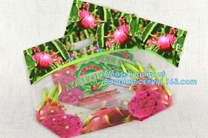 micro perforated plastic bags for vegetable, Quart ziplock storage bags reclosable bags for extra freshness fruit grip s