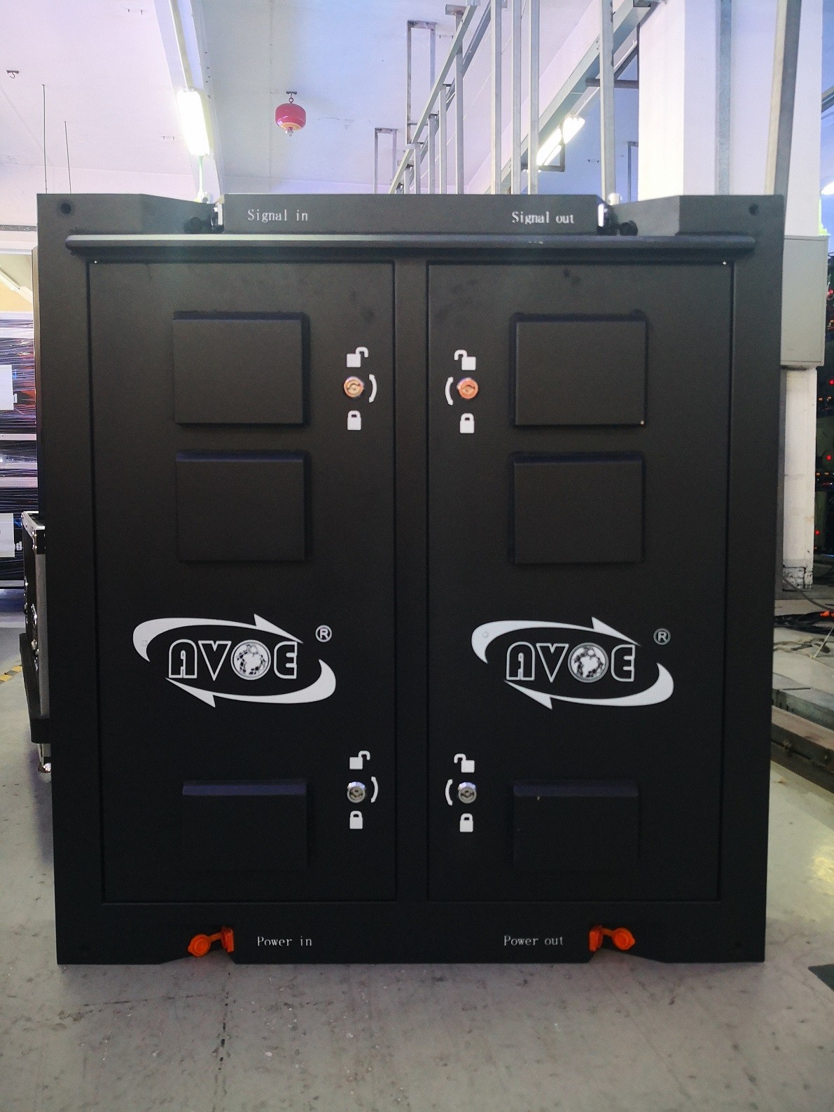 P4 210W SMD1921 Outdoor Led Screen Display 320x160mm curve cabinets