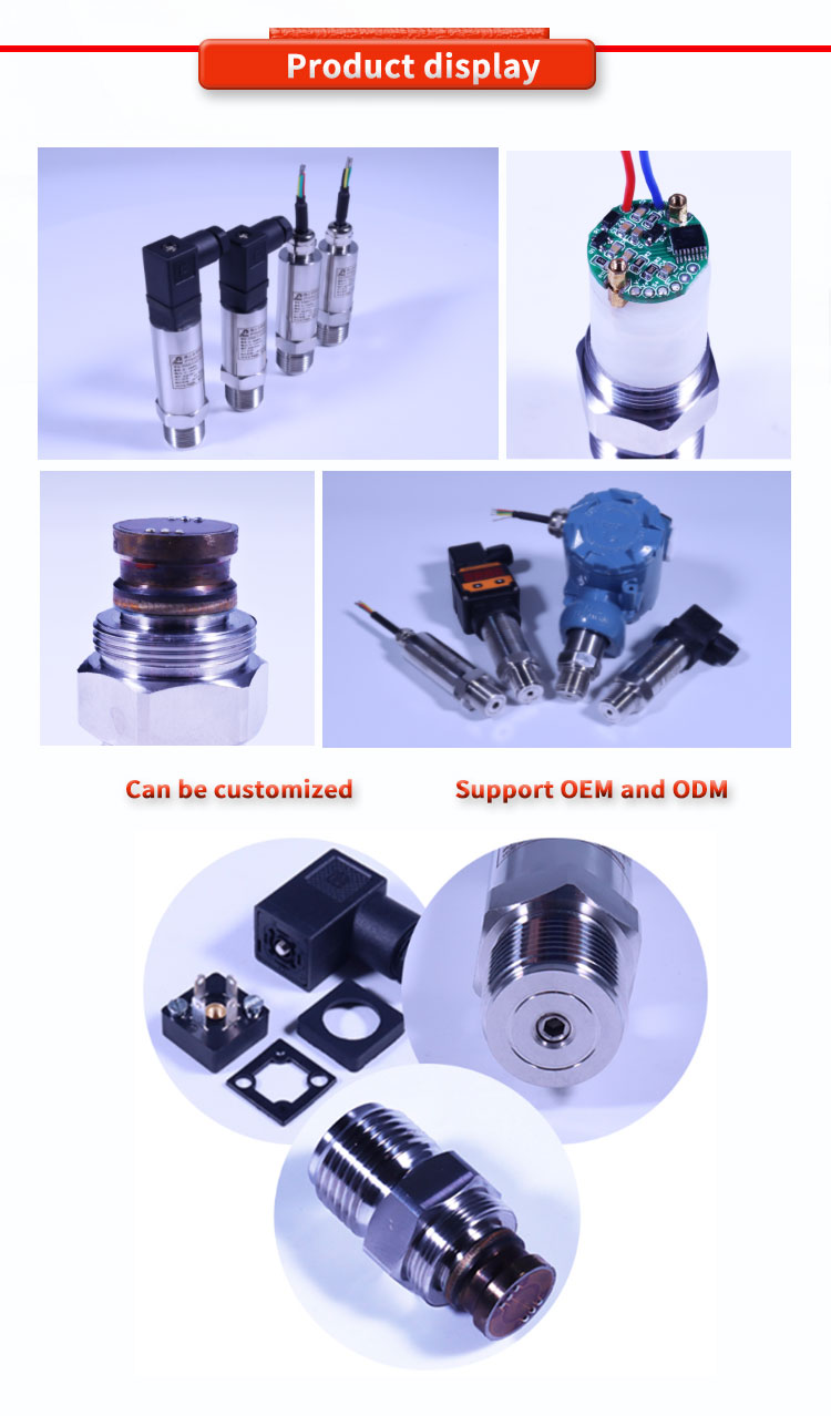 Customizable Range UNIVO UBST-510 C-Type Pressure Sensors for Liquid Level Detection