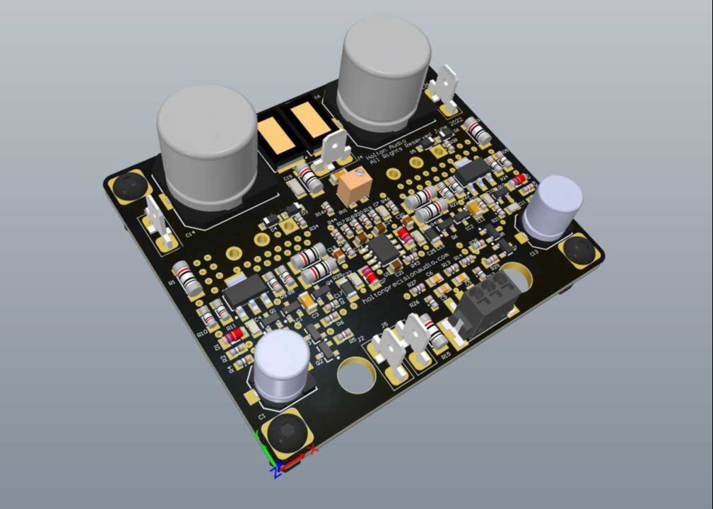 China 2 Layers FR4 Black Prototype PCB Assembly Audio Power Ampilier Heavy 2.0 Oz Copper on sale