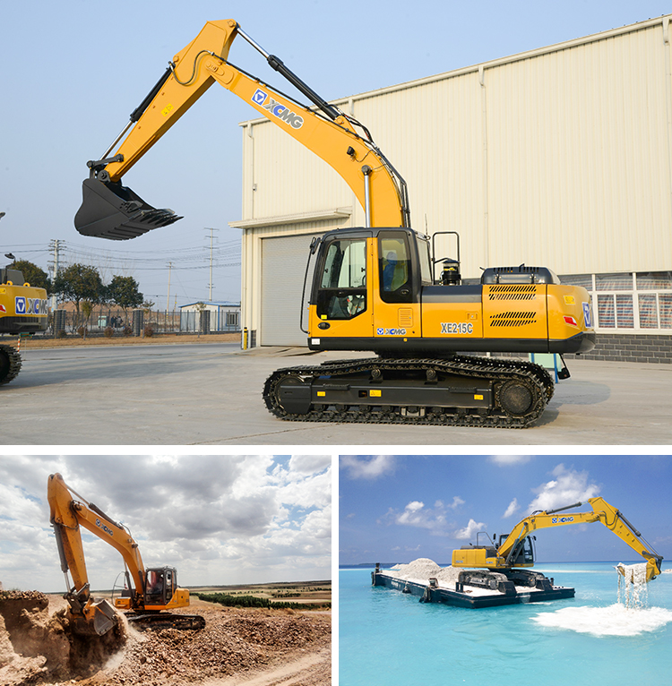 XCMG XE215C 21.5ton hydraulic Crawler Excavator  hydraulic price for sale