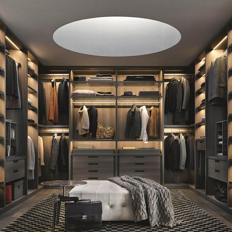 Home Furniture and Hotel General Standard Closet Wardrobe with Modern Designs