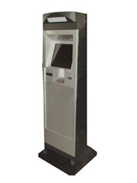  T5 Selfservice payment touchscreen kiosk terminals with metal keyboard Manufactures