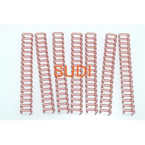 Glossy Nylon 7/16" Twin Loop Binding Wire For Coil Book