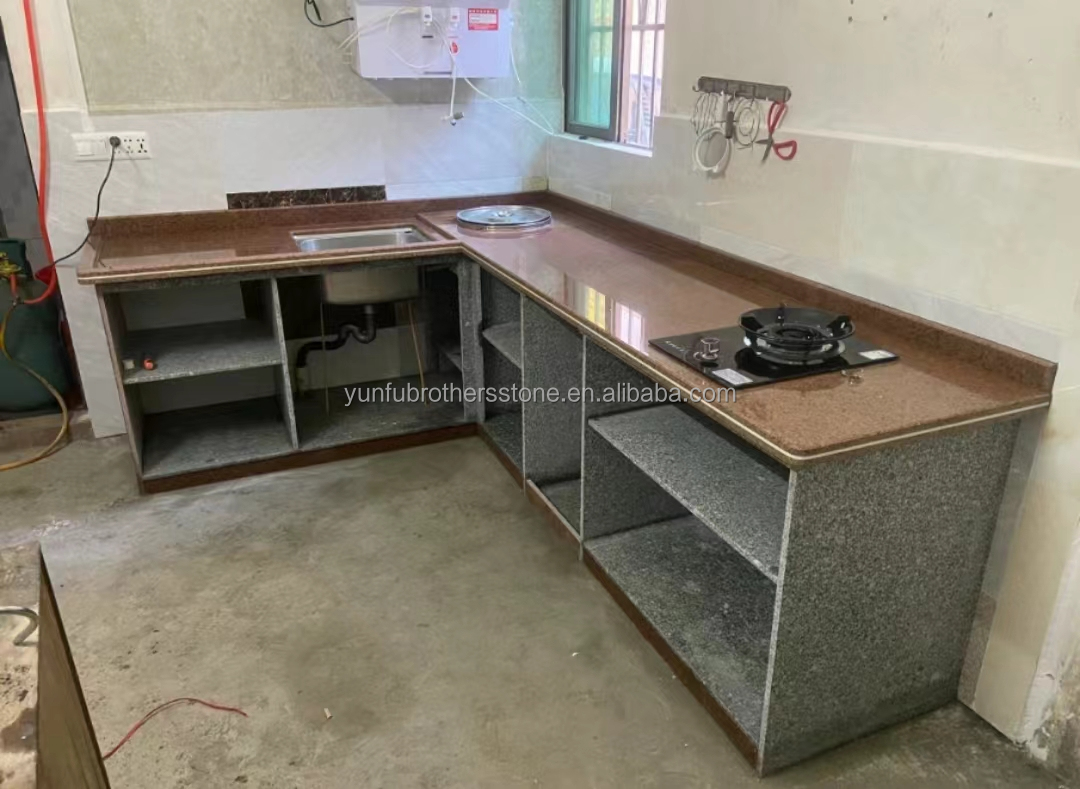Chinese Granite Stone Cut-to-Size in Modern Luxury Style for Polished Kitchen Countertop