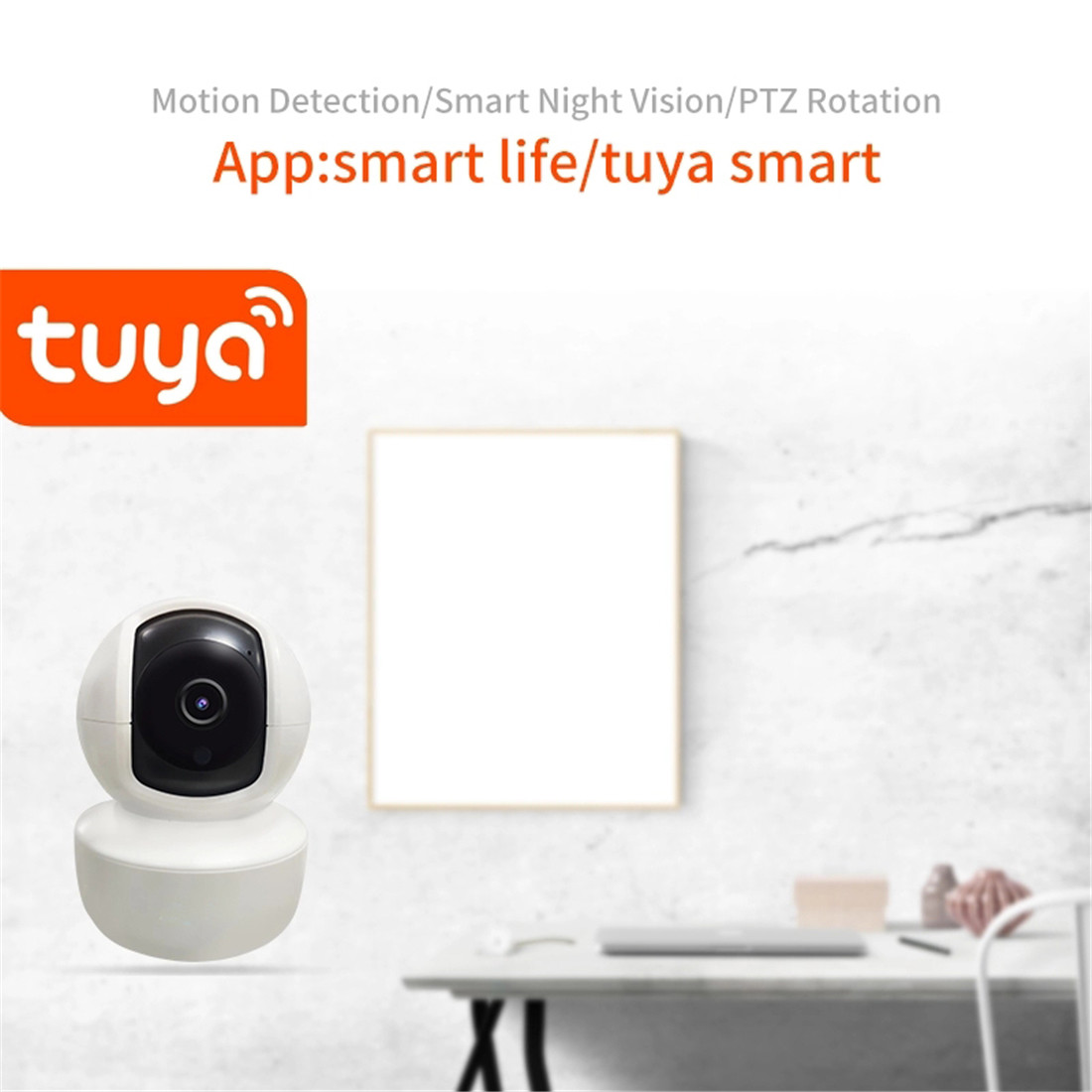 2MP Wireless Indoor Smart Wi-Fi PTZ Camera(US-IW02)