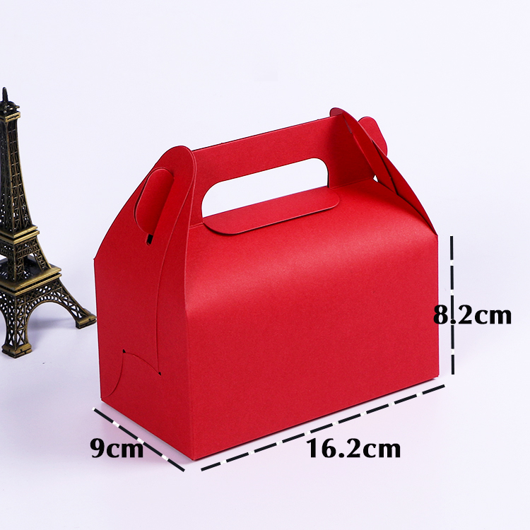 Folding Hollow-Carved Design Kraft Paper Gift Box With Your Own Logo Easy to Assemble