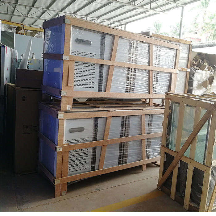 Three Door 0.8m Under Counter Deep Freezer For Cafeteria