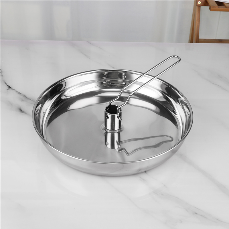 30cm Stainless Steel Double Bottom Cookware Steamer Pot Set