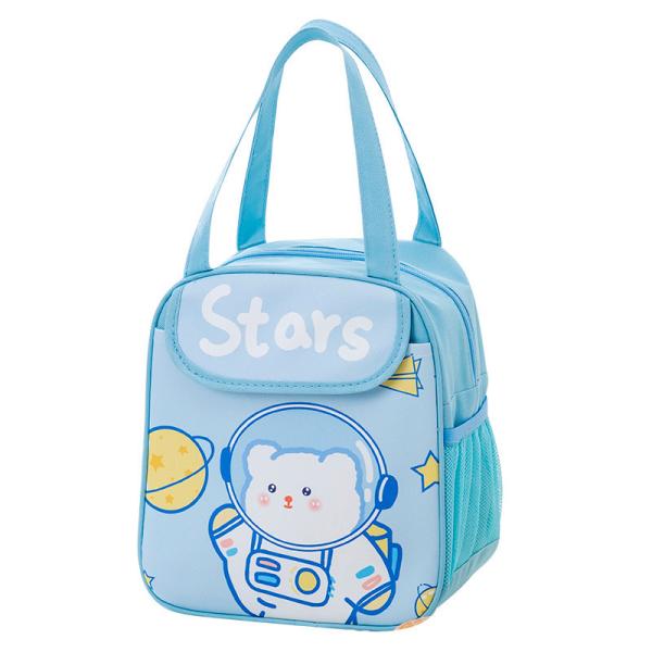 Kids Oxford Fabric Insulated Cooler Bag Waterproof Thermal Lunch Bag For Food