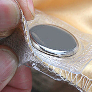 Hidden Sew Box Magnetic Snap Strong Magnetic Closures Fastener Buttons for PVC Boxes