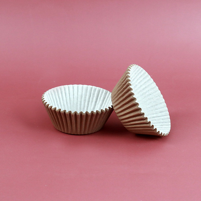 DIY Baking Tools wholesale price Muffin Cases Mold Baking Cake Mould Brown Color Cupcake Cup disposable