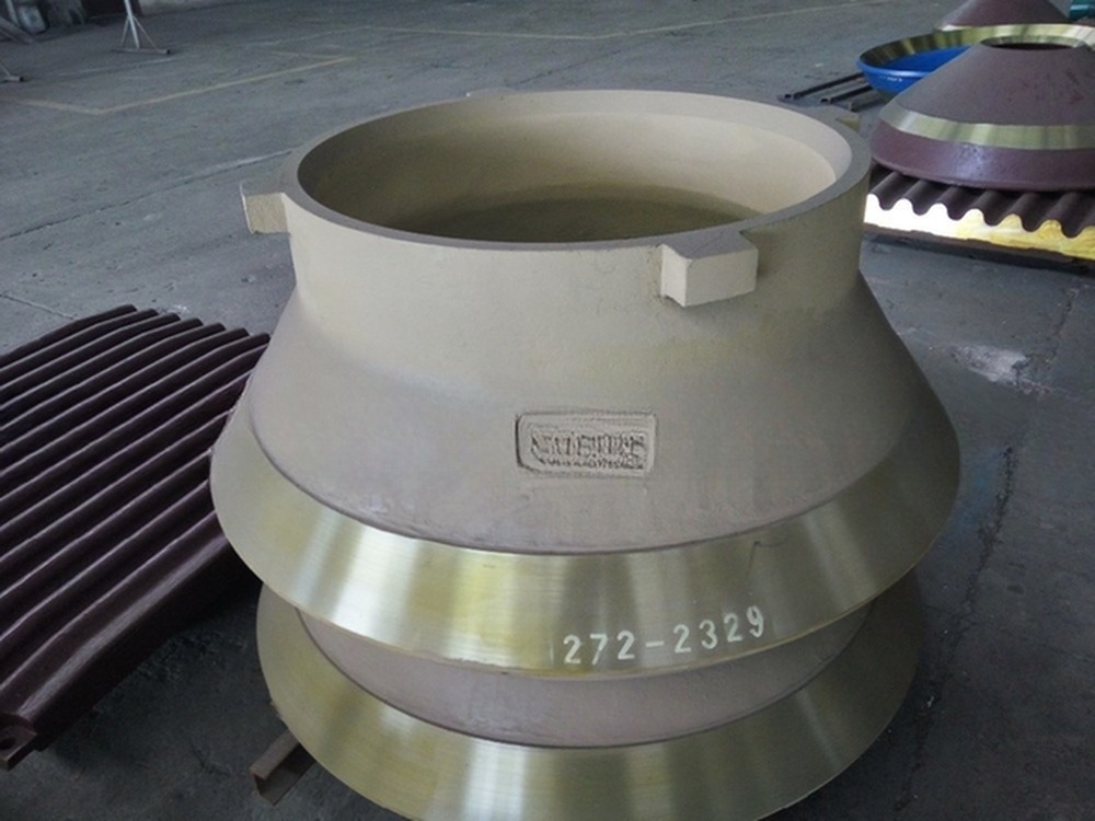 High Manganese Steel Telsmith 38SBS 44SBS 52SBS Concave and Mantle Spare Parts for Cone Crusher