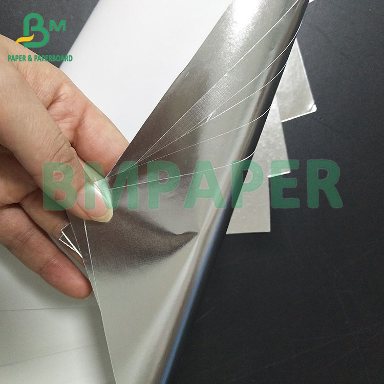 70gsm 765mm Waterproof Breakage Resistant Aluminized Beer Label Paper 