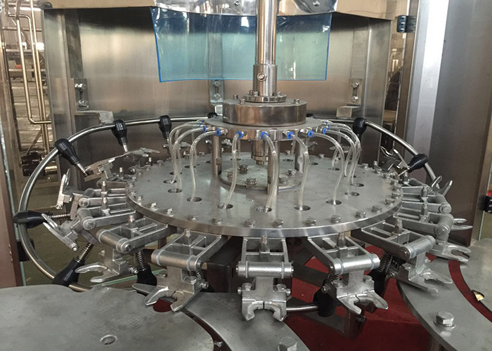 High Precision Juice Filling Machine , Juice Packaging Equipment RCGF70-70-18